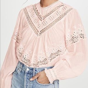 Free people Abigail Victorian top
